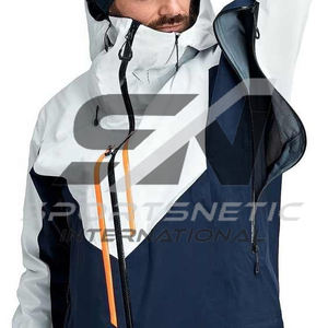 Chaqueta de Nieve Deportiva Unisex de Alta Calidad, Impermeable, con Capucha, Cierre Frontal, Color Sólido, Cálida, en Oferta - Product Image 2