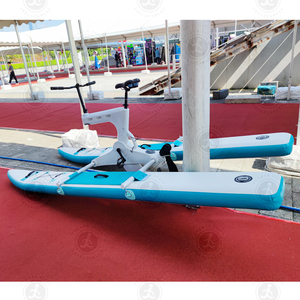Bicicleta Acuática Inflable para Deportes Acuáticos, Kayak Portátil, Bicicleta Acuática, Bicicleta de Pedales para Parques Acuáticos - Product Image 2