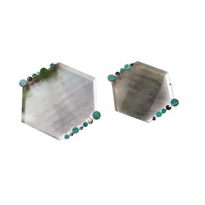 El último diseño para la decoración de la Mesa de la boda del hotel en casa Bandeja DE SERVICIO DE METAL ecológica - Product Image 4