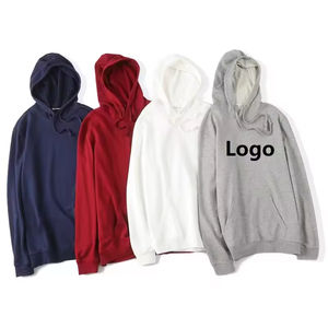 Sudadera con capucha recortada de gran tamaño de algodón 100% de alta calidad, ropa de calle, logotipo personalizado, peso pesado 400 420 450 500 600 Gsm para otoño - Product Image 5