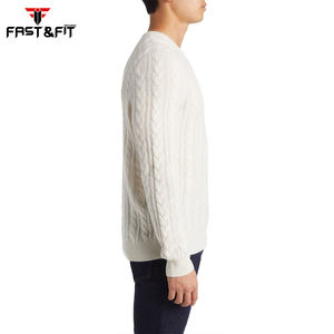 El suéter informal de invierno para hombre personalizado más popular, prendas de punto transpirables para hombre - Product Image 3