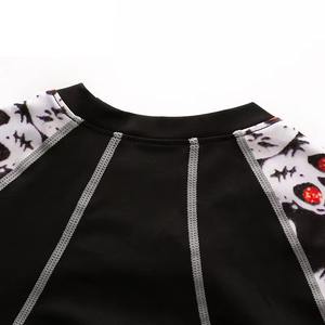 Hombres manga larga Rash Guard 100% Spandex/poliéster al por mayor para la venta en línea - Product Image 5