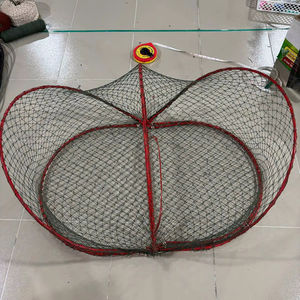 Nasse à Calamar Pliable à Double Nœud en Acier Galvanisé Haute Résistance pour la Pêche aux Poulpes - Product Image 1