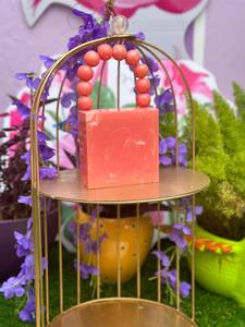 Pochette en pierre de résine pour femmes styliste de mode motif géométrique pochette à main de fête en résine de marbre - Product Image 2