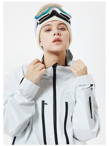 Conjunto de invierno de alta calidad para adultos a prueba de viento impermeable transpirable diseño de cremallera de talla grande para chaqueta deportiva para hombres - Product Image 4