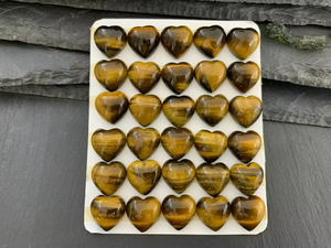 Cabujón de Ojo de Tigre Natural Hecho a Mano, Piedra Preciosa Suelta Pulida de Alta Calidad, Lotes de Piedras Preciosas - Product Image 3