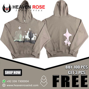 Conjunto de Sudadera con capucha y pantalón serigrafiado para hombre, chándal de invierno con capucha y logotipo personalizado, servicio OEM - Product Image 5