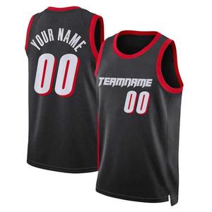 Camisetas de Baloncesto Personalizadas de Alta Calidad OEM - Tallas Grandes, Impresas, Transpirables - Logotipo y Nombre Totalmente Personalizables - para Equipos Deportivos Unisex - Product Image 3