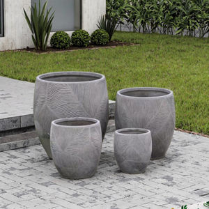 กระถางดอกไม้เซรามิคดินเผาสีม่วง - Product Image 5