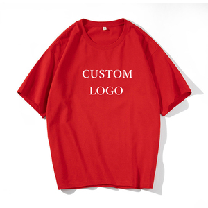 Ropa informal para hombre, camisetas de algodón en blanco, camisetas al por mayor, cuello redondo para hombre de gran tamaño - Product Image 1