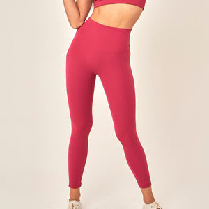 Conjunto de Yoga para Mujer Más Vendido, Calidad Premium, Logotipo Personalizado, Parte Delantera Sólida, Transpirable, 2 Piezas, Ajustable, Spandex/Nylon, Venta al Por Mayor, Nuevo - Product Image 4