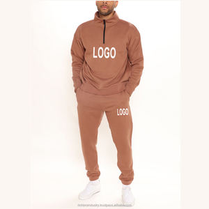 Vêtements de sport de haute qualité OEM, ensemble de jogging à capuche avec logo personnalisé, vêtements d'entraînement légers, technique de lavage sur le devant, survêtements pour hommes - Product Image 5