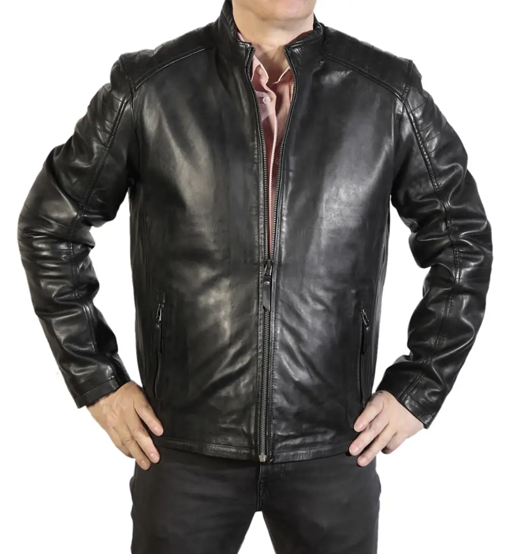 Autumn And Winter New Genuine Leather Clothes Men's Casual Fashion Jacket