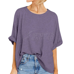 Camiseta de gran tamaño de color personalizada de la mejor calidad, camisetas extragrandes de manga corta con cuello redondo disponibles en todos los tamaños - Product Image 4