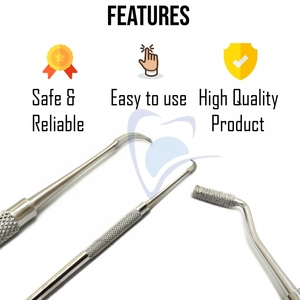 Empujador de banda de ortodoncia Dental inoxidable de calidad superior A +, banda Dental de ortodoncia escalar, Ligadura de asiento, limpieza de cemento - Product Image 4