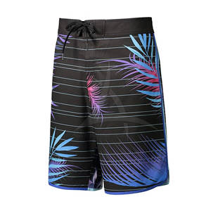 High Quality <b>Men</b> Sublimation <b>Shorts</b> <b>Elastic</b> <b>Waist</b> Solid Casual Wear Quick Dry Polyester/Cotton Hot Sale - Product Image 3