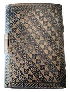 Cuaderno mágico celta, diario de cuero, regalo para mujer, diario de cuero en relieve grande Vintage, diario de viajero, cuaderno de bocetos personalizado - Product Image 5