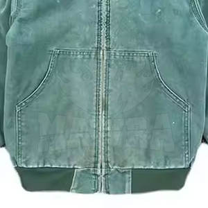 Vente en gros Service OEM Meilleure conception Sweats à capuche vintage 100% coton pour hommes Col à capuche léger pour l'hiver - Product Image 6