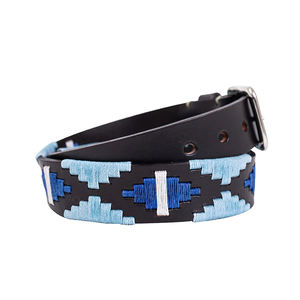 Producción de fábrica 2024 Cinturón con cuentas 100% Cuero de rodeo de vaquero con cuentas moderno de alta calidad de Pakistán Cinturón con cuentas - Product Image 5