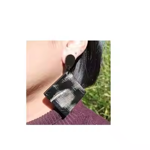 Boucle d'oreille en corne avec bracelets Meilleur cadeau pour les filles et les femmes pour la fête d'anniversaire Offre Spéciale poli brillant par l'artisanat en croissant - Product Image 4