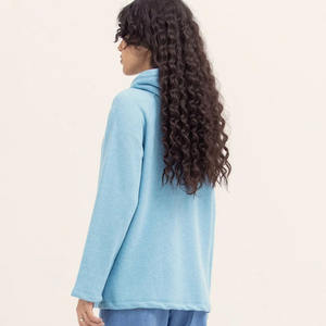 Sweat à capuche pour femme, 100% coton, polaire, hiver, respirant, doublé, manches longues, personnalisable, design streetwear de haute qualité, poche à capuche - Product Image 4