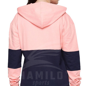 Chándal Deportivo para Mujer, Diseño Moderno, Forrado, Transpirable, Sudadera con Capucha de Manga Larga de Algodón, Logotipo Personalizado, Sudadera Deportiva de Invierno para Mujer - Product Image 3