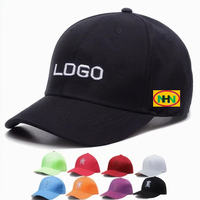 Gorra de Béisbol Personalizada de Algodón y Felpa, 5 Paneles, 6 Paneles, Visera Curva en 3D, Estructurada, con Logotipo Bordado, Fábrica de Bangladesh
