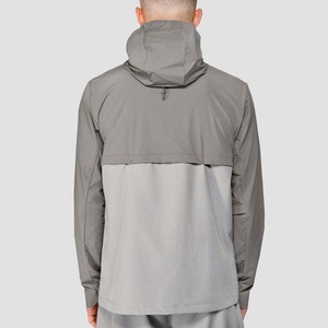 Streetwear personnalisé en nylon, survêtement coupe-vent unisexe, survêtement coupe-vent léger à fermeture éclair à coquille souple, ensemble 2 pièces pour hommes - Product Image 2