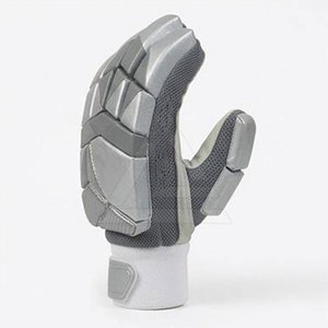 Gants de frappe de cricket en cuir Pittards professionnels personnalisés, légers, haute protection, rembourrage gris glacé, protège-mains de frappe. - Product Image 1