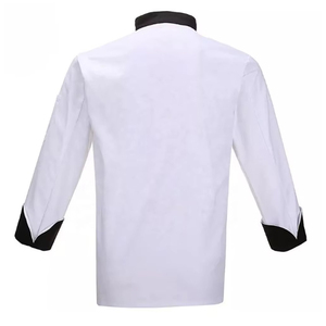Uniforme unisexe de chef d'hôtel de cuisine à manches courtes, respirant et durable, uniforme de chef à séchage rapide à vendre - Product Image 6
