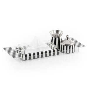 ชุดเตามาร์คมฎอนสีฟ้าเครื่องประดับมุกแม่ของเครื่องหอมงานแฮนด์เมดคุณภาพสูงใช้ในร่ม - Product Image 5