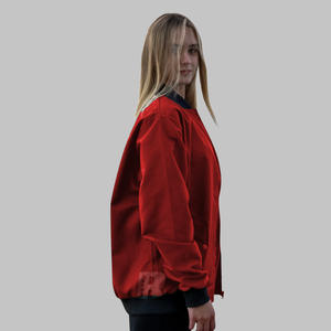 Veste enduite en sergé zippé de meilleure qualité pour hommes col montant avec étiquette personnalisée pour le travail d'hiver avec deux poches - Product Image 2