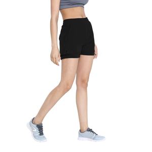 Shorts Deportivos de Cintura Alta sin Costuras para Mujer, Levanta Glúteos, Transpirables, de Secado Rápido, Talla Grande, con Estampado OEM - Product Image 1