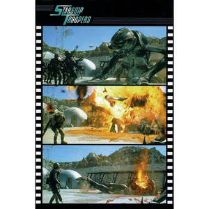 Digital Printed Starship Troopers <b>Poster</b> Made From Durable Plastic Material for Flags and Banners - Product Image 1