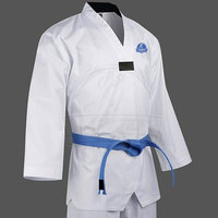 Conjunto de Uniforme de Judo de Algodón Ligero Personalizado, Traje de Judo para Entrenamiento y Competición, Duradero, de Secado Rápido y Transpirable, OEM para Hombre
