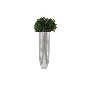 Florero Moderno de Metal Niquelado, Nuevo, Decorativo para Mesa de Comedor, Centro de Mesa para el Hogar - Product Image 1