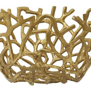 Bol à fruits au design unique Bol enduit de laiton avec bol en métal artistique au design haut de gamme Fabriqué à la main au prix de gros de l'Inde - Product Image 4