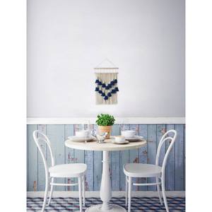 Colgante de pared de macramé hecho a mano de gran tamaño, decoración clásica tradicional única para el hogar para Navidad - Product Image 5