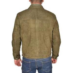 Chaqueta Vaquera de Diseño Profesional de Alta Calidad para Hombre, Transpirable, Estilo Formal de Invierno, con Recubrimiento, Moderna, con Logotipo Frontal - Product Image 3