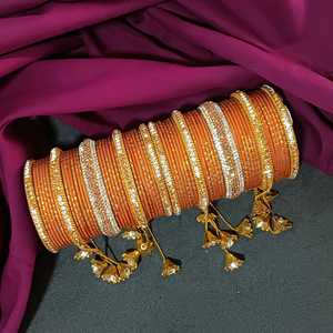 Conjunto de brazalete indio Boho antiguo oxidado joyería India Rhinestone cristal Metal pulsera brazalete conjunto (juego de 58) - Product Image 2