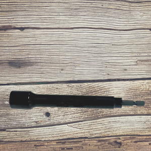 Douille à trou profond de 1/4 po x 180 mm x 17 mm, fabrication ODM/OEM, fabriquée à Taïwan, finition noire ED - Product Image 2