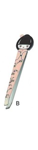 Pinzas para cejas de acero inoxidable con estampado de muñecas japonesas personalizadas Hexa Care 2 años de garantía directa de fábrica Etiqueta Privada - Product Image 6