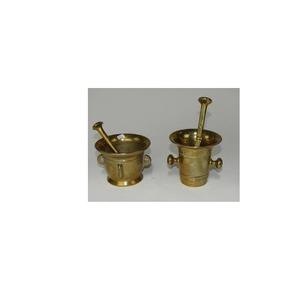 Mortero de latón de alta calidad con forma redonda, mortero de latón personalizado de tamaño exclusivo - Product Image 4