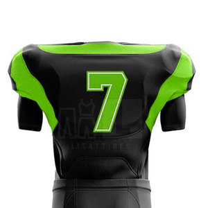 Material de secado rápido uniforme de fútbol americano de alta calidad OEM personalizado poliéster uniforme de fútbol americano - Product Image 5