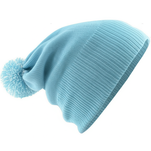 หมวกบีนนี่คุณภาพสูง ไม่มีโครงสร้าง  รับสกรีนโลโก้  ยืดหยุ่นได้  อะคริลิก 100%  แบบเรียบ  ถักทอ  สำหรับใส่ในฤดูหนาว  เดินทาง - Product Image 2
