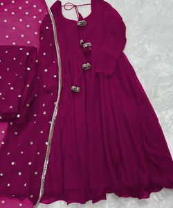 Atractiva Secuencia de bordado vestido de trabajo pantalón con duaptta Festival desgaste precio al por mayor ropa textil - Product Image 4