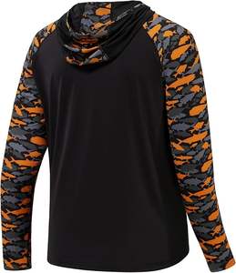 Dernier design personnalisé séchage rapide personnaliser tournoi sublimation maillot de pêche uni maillot de pêche - Product Image 6