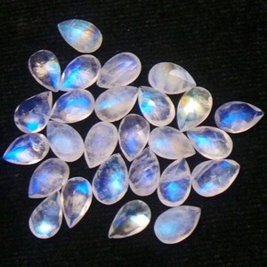 IGI certifié 8x10mm poire naturel arc-en-ciel pierre de lune à facettes coupe pierre précieuse en vrac pierre précieuse semi-précieuse naturelle pour la fabrication de bijoux - Product Image 6