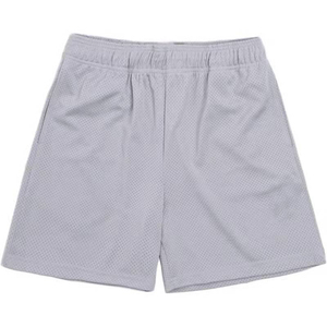 Shorts de sport en maille respirante pour hommes, 100 % polyester, séchage rapide, avec cordon de serrage, personnalisables avec logo OEM, écologiques - Product Image 5