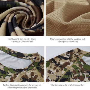Lightweight Outdoor T <b>Shirt</b> Realtree Camouflage Fast Dry Hunting T <b>Shirt</b> for Hunter Hunting T <b>Shirt</b> - Product Image 6
